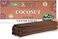 Vista 59 de Bless International - Varitas de incienso 100% natural, hechas a mano, sumergidas a mano, aromas de olíbano y mirra, libres de químicos orgánicos