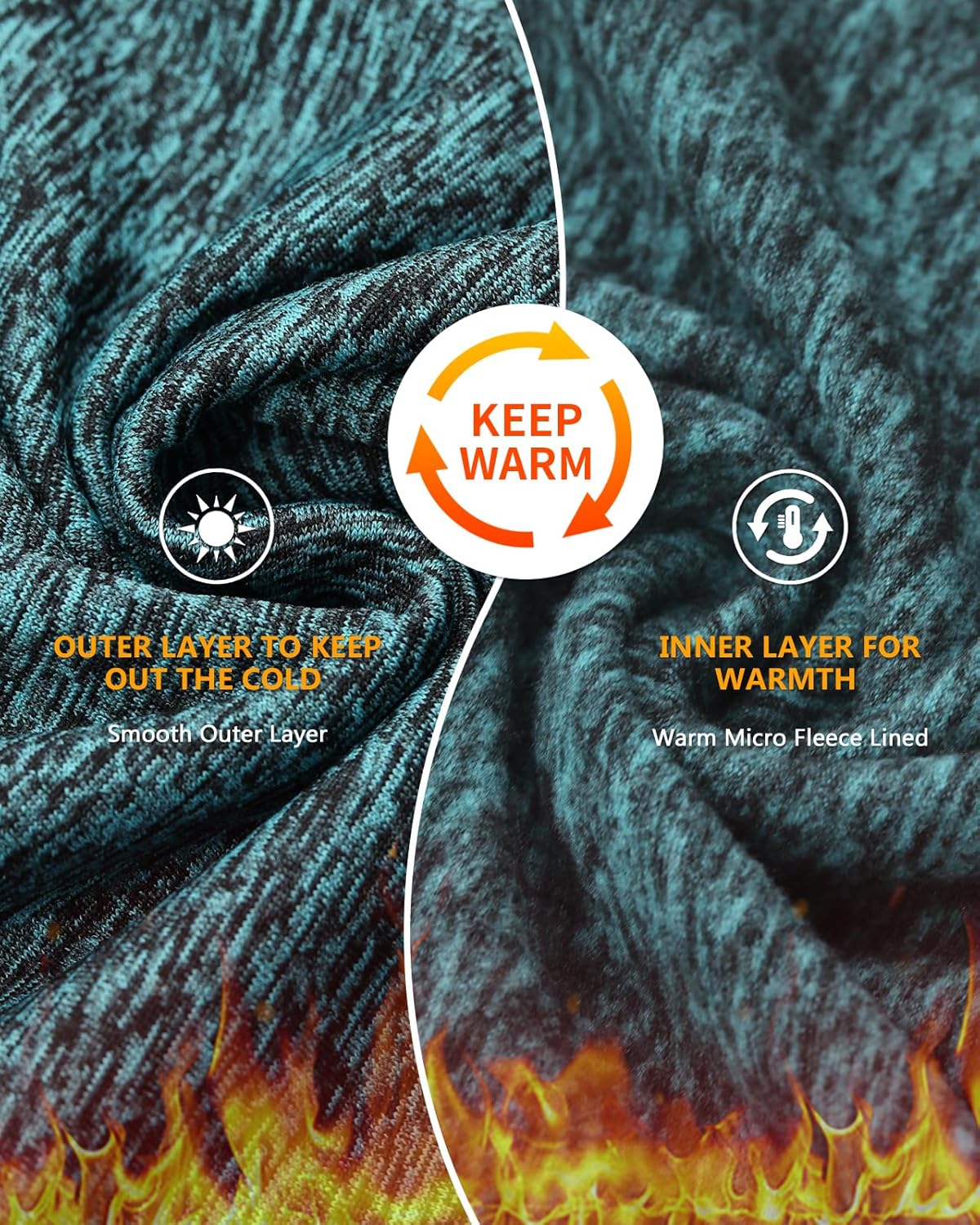 WOWENY Women's Fleece Dress Thermal Sweatshirt Tunic Dress Long Quarter Zip Pullover Polar Winter Dress with Pocket - Image 3