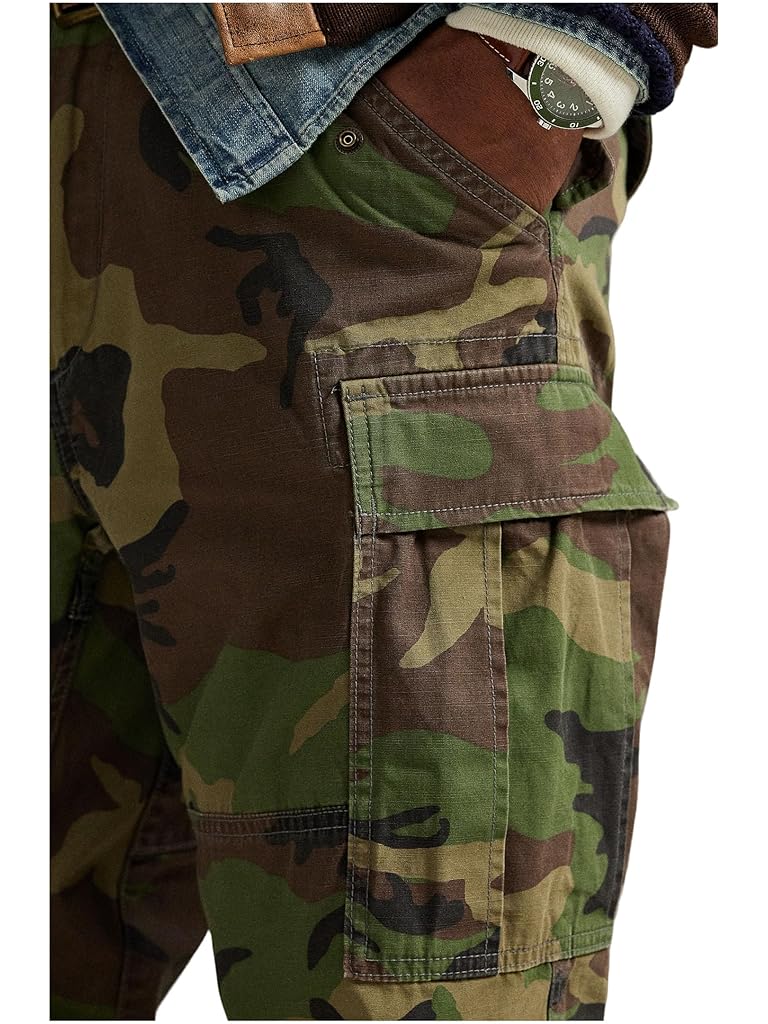 Green Polo Ralph Lauren Classic Fit Camo Cargo Pants