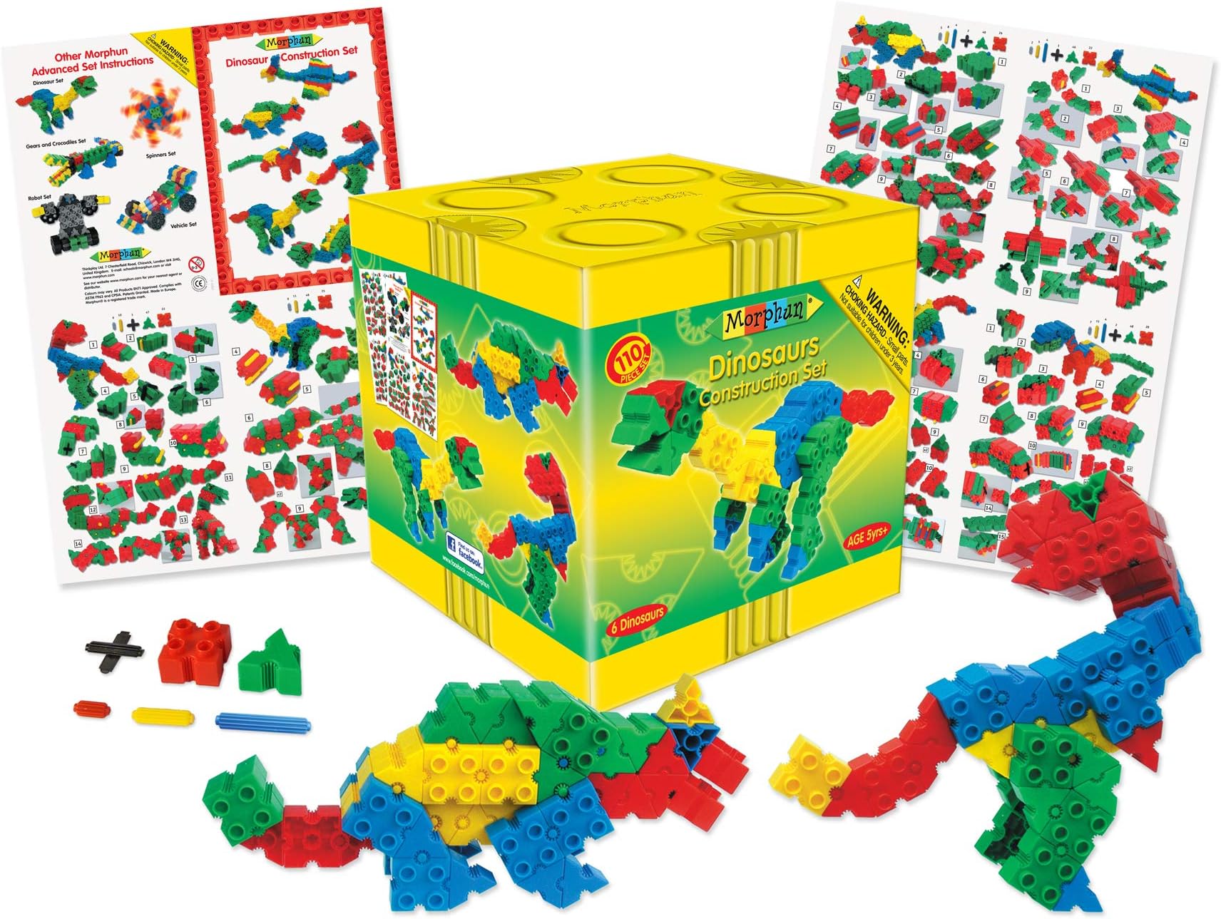 Morphun Dinosaur Building Bricks Set