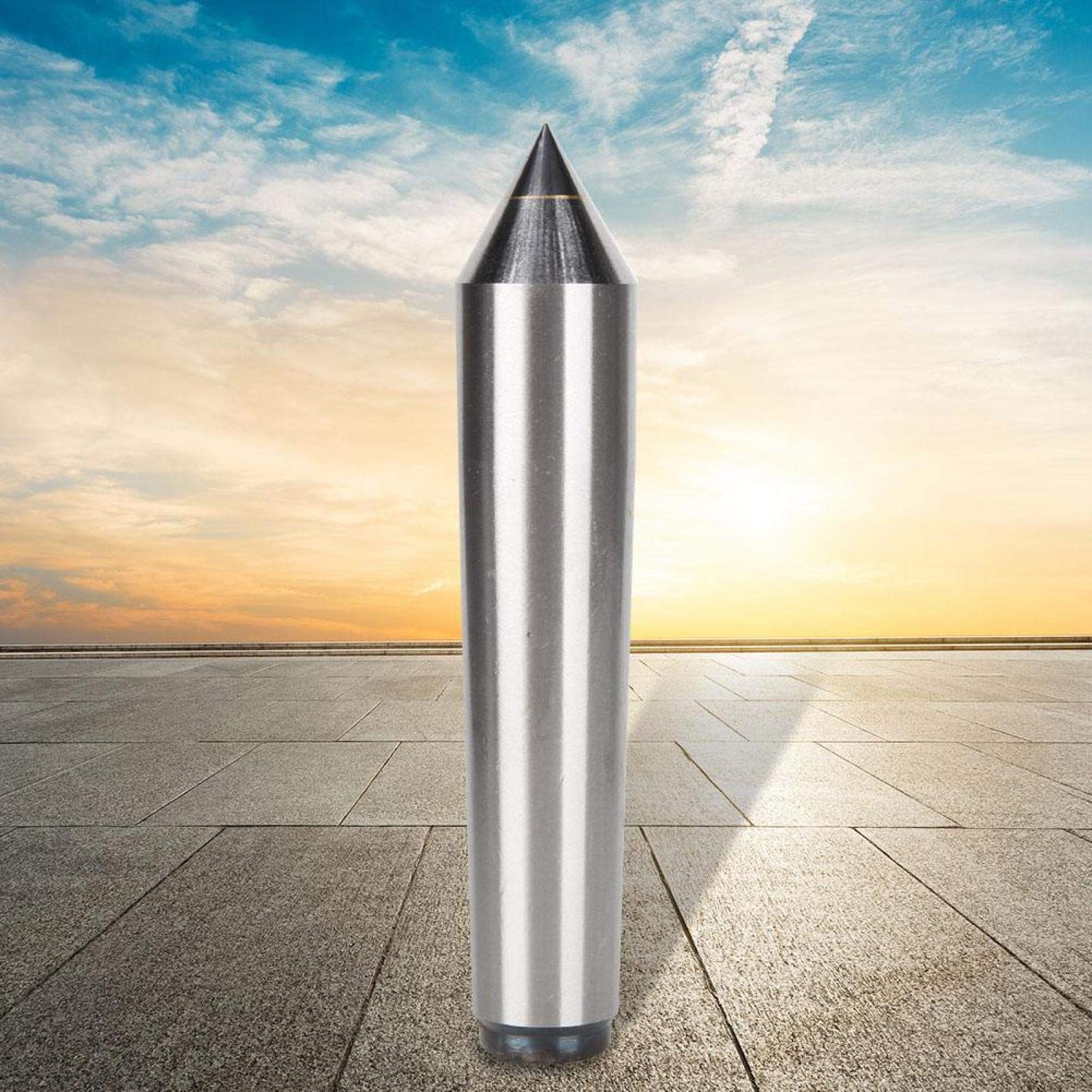 Kegel Totpunkt, MT4-F115 60-Grad-Spitze Morsekegel gehärteter Stahl Drehmaschine Totpunkt
