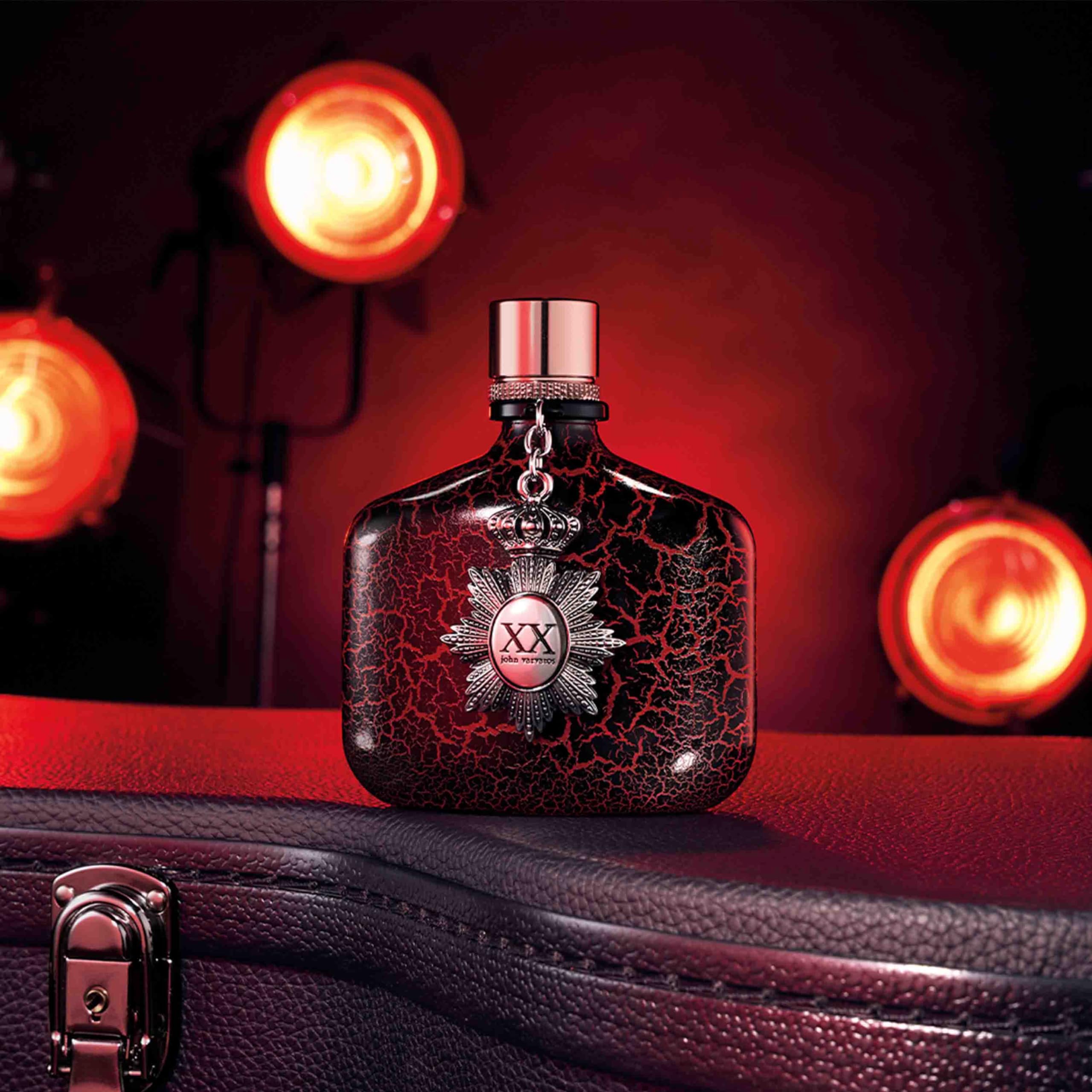 John Varvatos Set XX Intense Duo, Eau de Toilette für Herren, Zerstäuber, Taschenzerstäuber, Reisegröße, Wasserduft