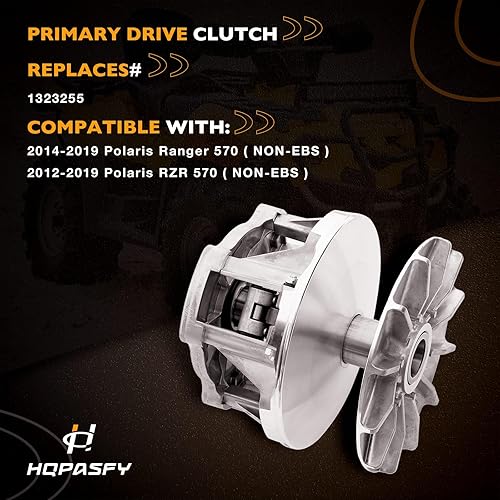 Miniatura 9 de Embrague de accionamiento primario y secundario con herramienta extractor de repuesto para Polaris RZR XP RZR-S RZR-4 RZR-S4 1000 2016-2022