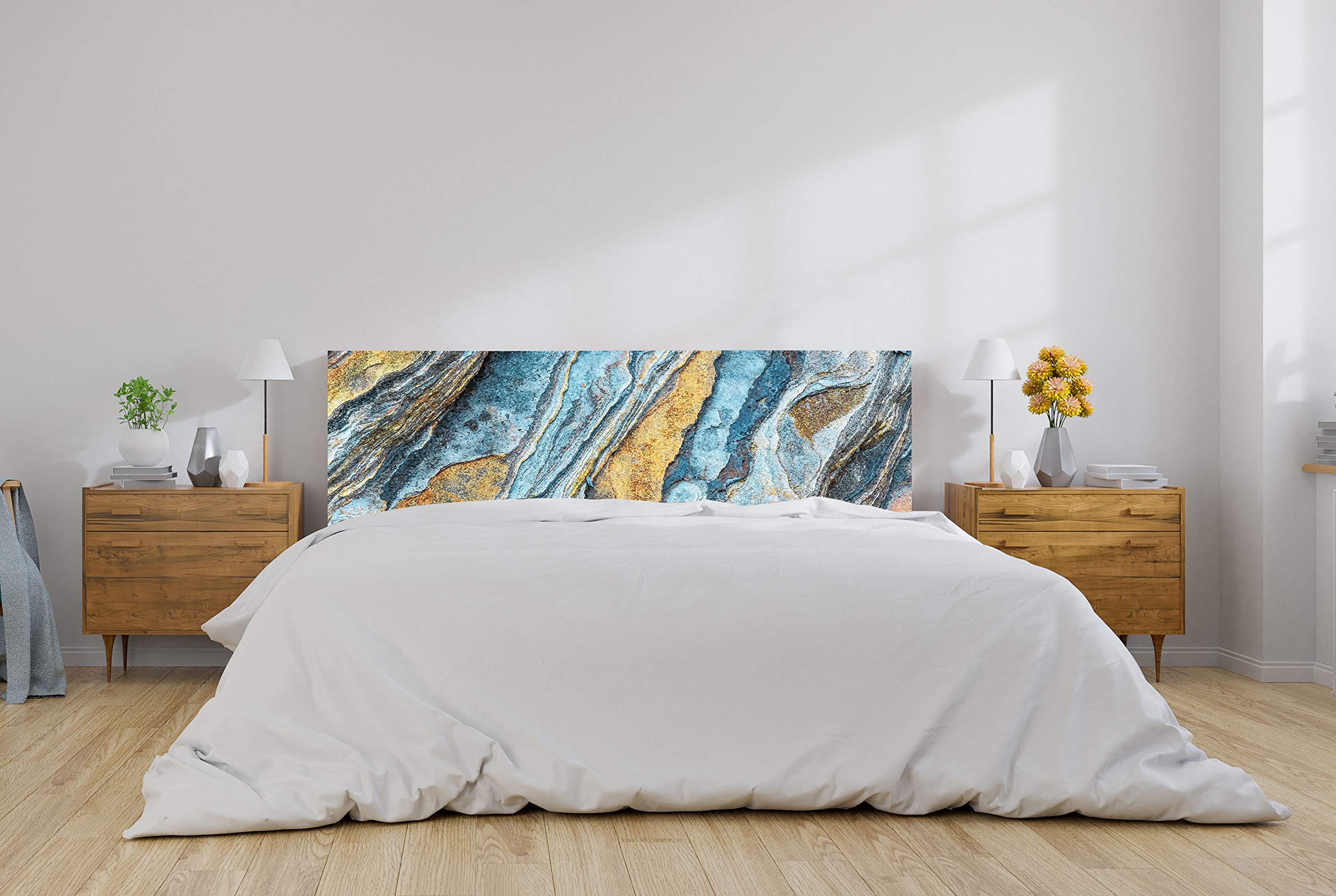 Oedim Testiera Letto PVC/Pegasus/Nido d'Ape Parco Naturale Varie Misure | Disponibile in Diverse Misure | Testiera Leggera, Elegante, Resistente ed Economica 100x100cm