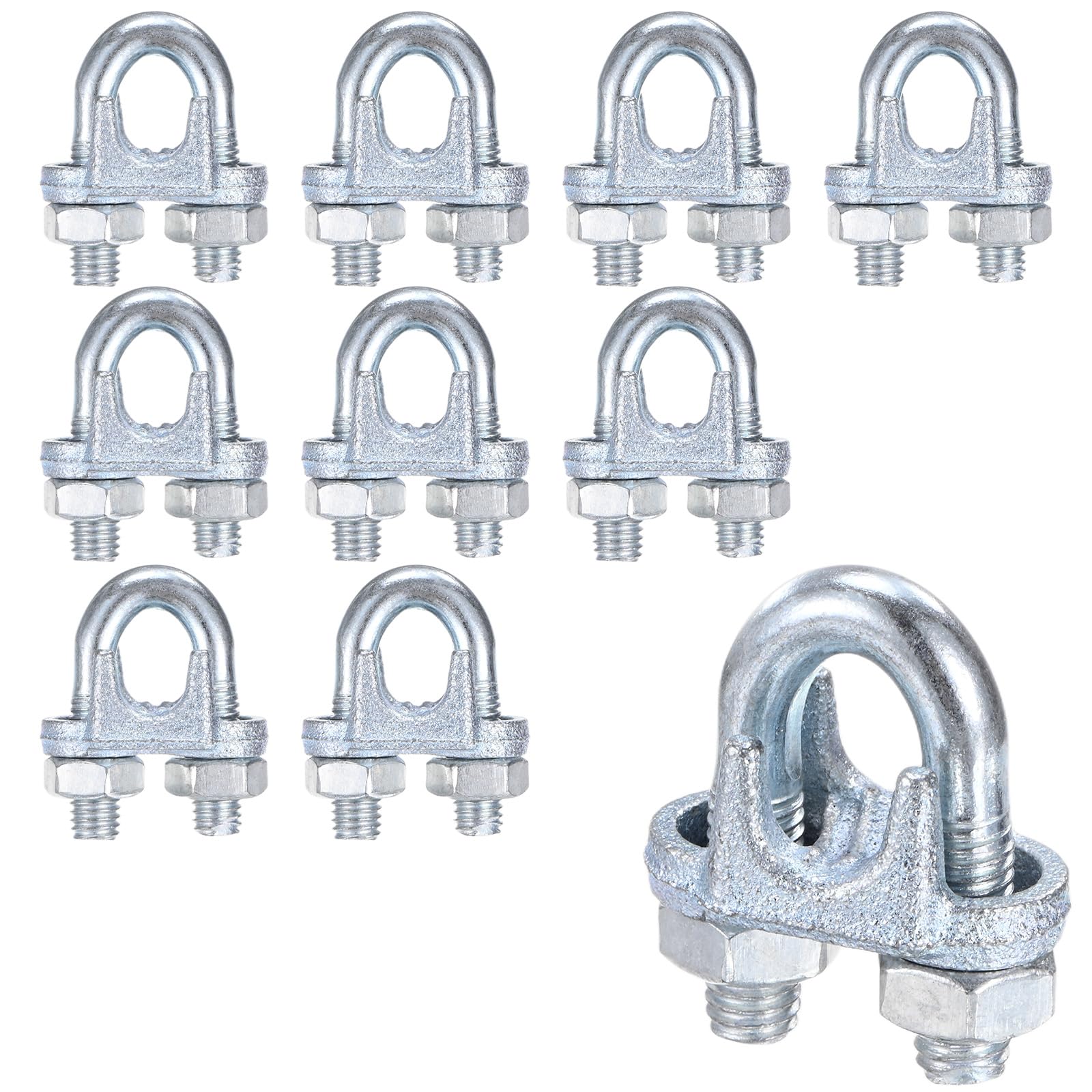Serre-câble M8 acier au carbone 8mm pour haubanage voile et gréement METERXITY