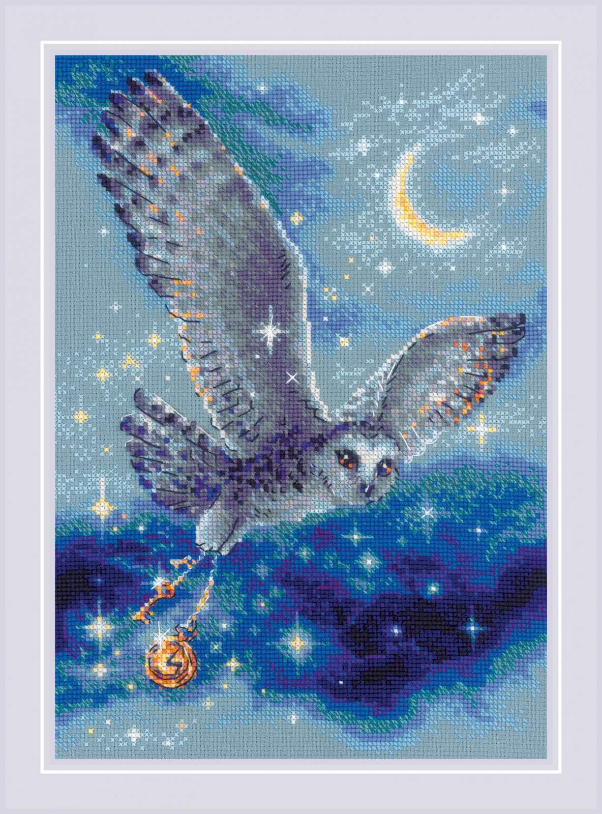 RIOLIS Cross Stitch Kit - 1872 - Magic Owl