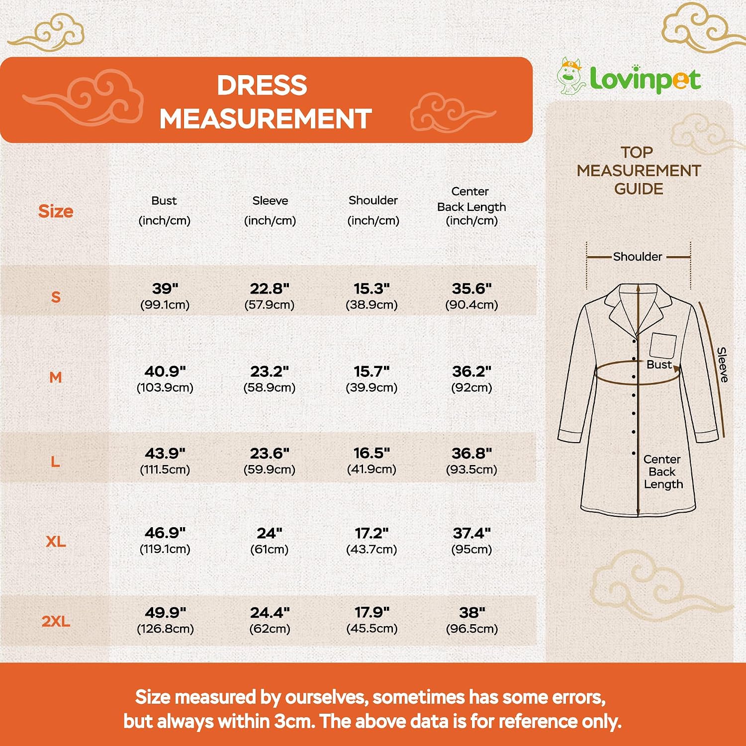 LovinPet Women's Nightgown, Button-Front Long Sleeve Sleepshirt with 3 Pockets, Notch Collar, Curved Hem Lounge Sleep Dress