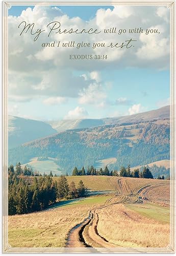 Miniatura 7 de DaySpring - Simpatía - Benditos los que lloran - Surtido de 4 diseños de paisajes naturales con Escrituras - 12 tarjetas y sobres en caja de