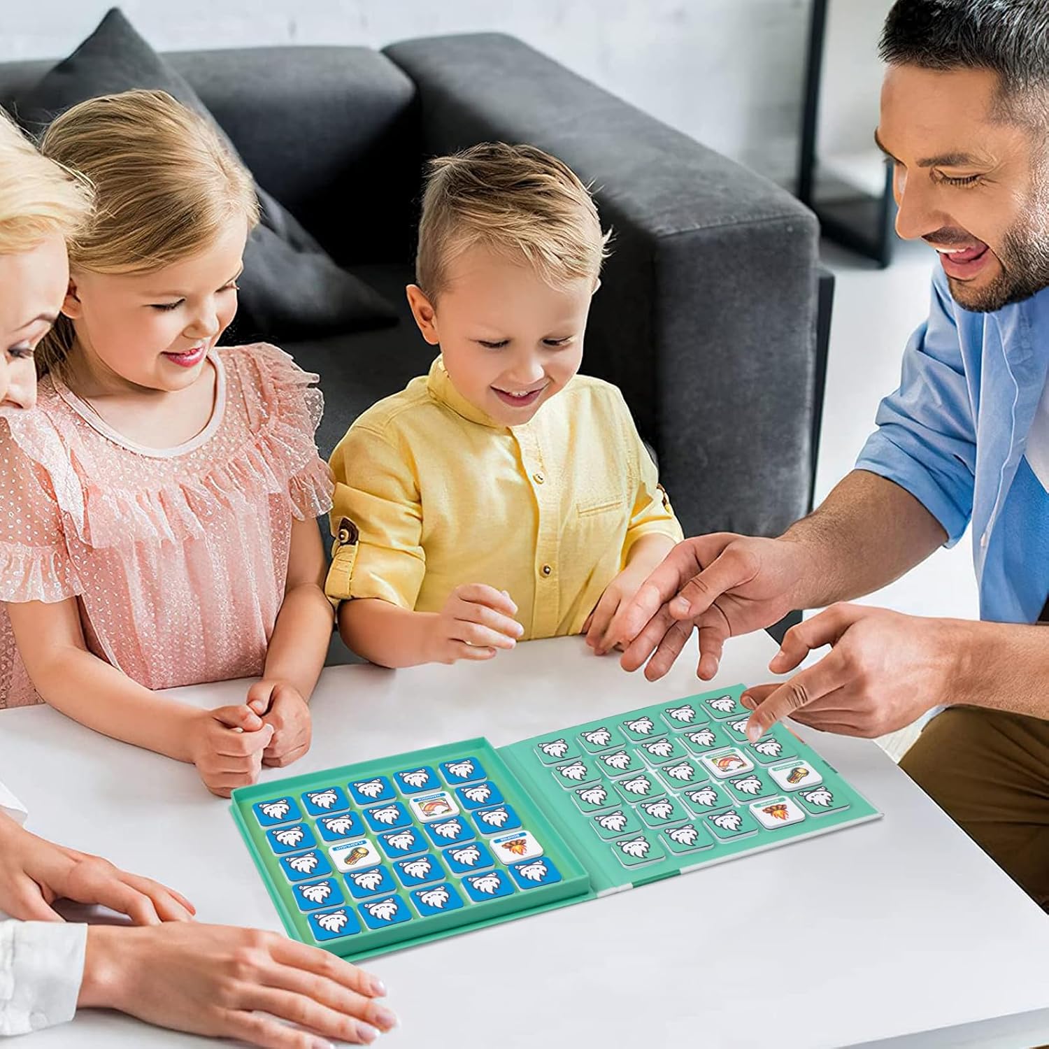 Magnetic Memory Matching Games for Toddlers Ages 3 +,Travel Games for Kids, Fun Educational Toys for Summer Camp & Road Trips.