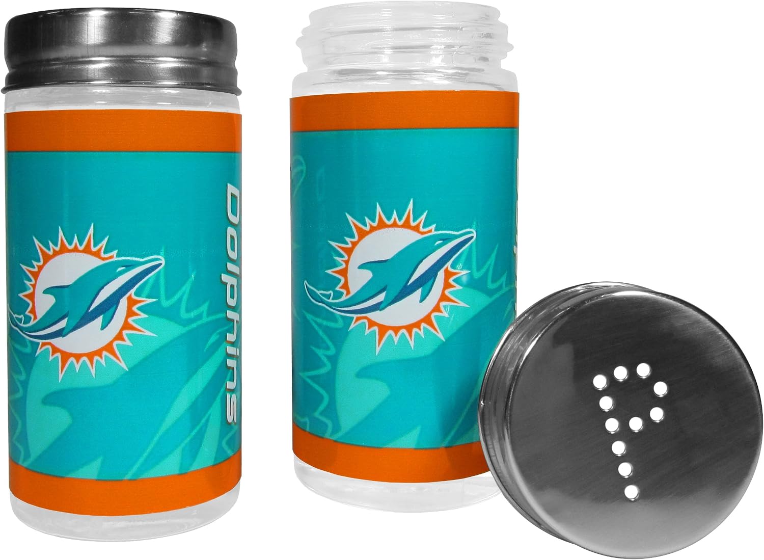 Siskiyou Sports Miami Dolphins Tailgater Salt & Pepper Shakers,Team Colors,One Size