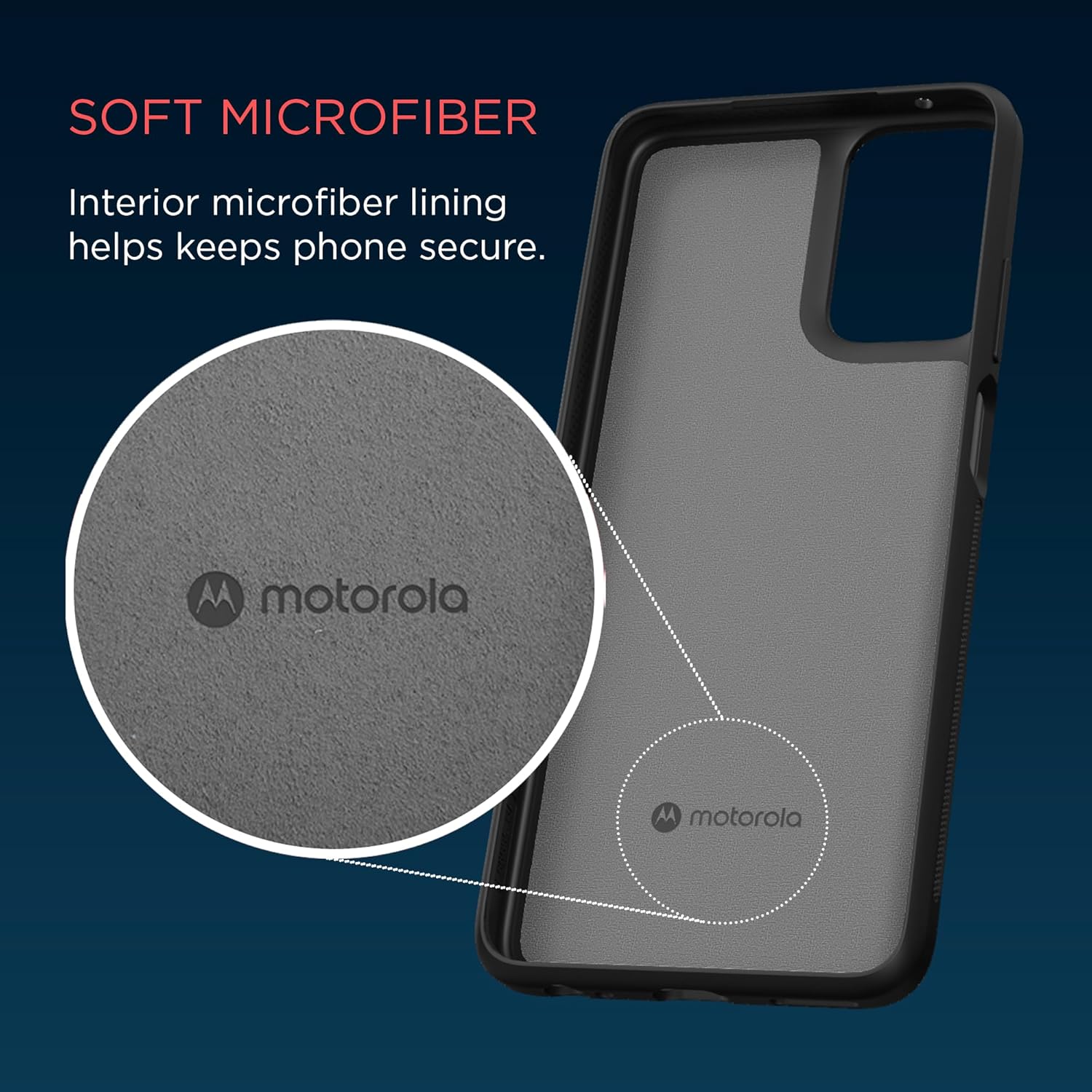 Motorola Moto G 5G (2024) Protective Bundle- Phone Case + 9H Tempered Glass Screen Protector - Black