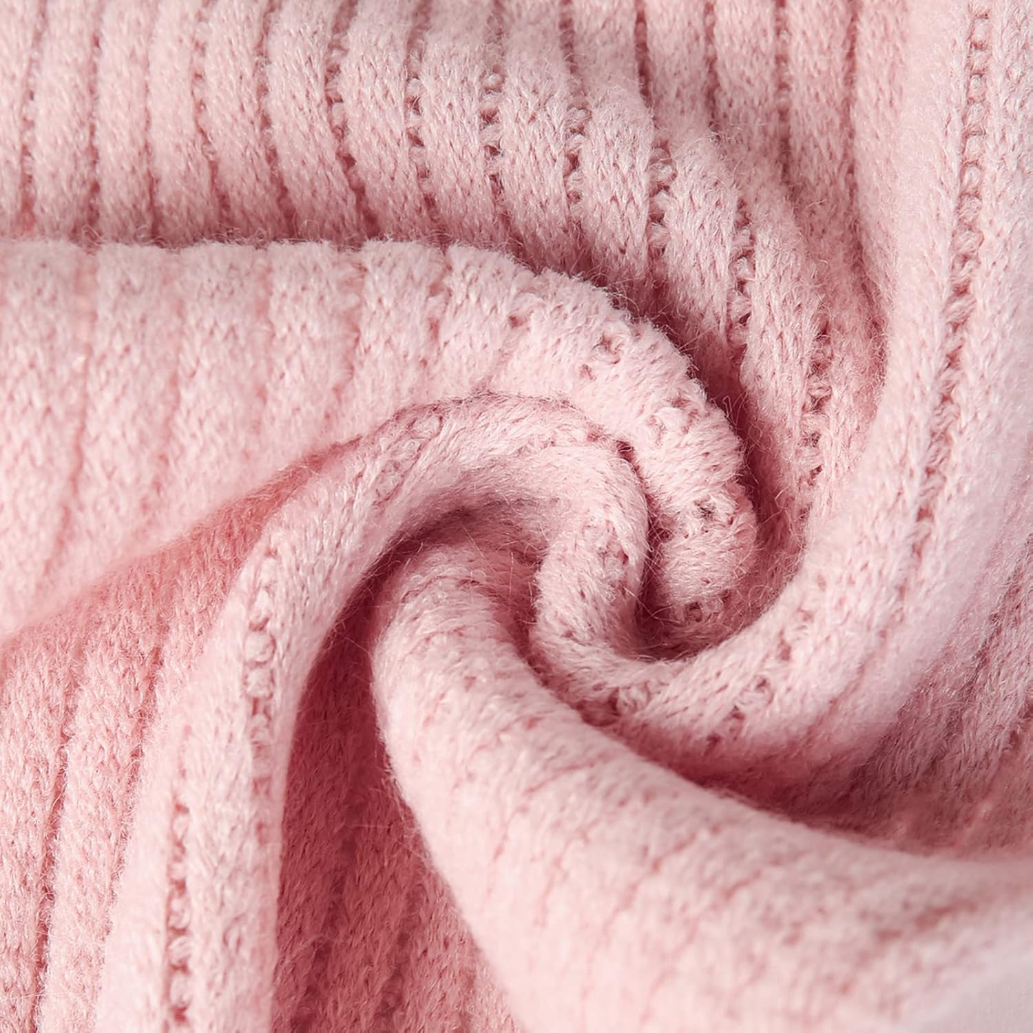 Kids Knit Scarf Winter Fashion Solid Color Toddler Baby Scarves Neck Warmer Tassel Scarf for Boys Girls - Image 4