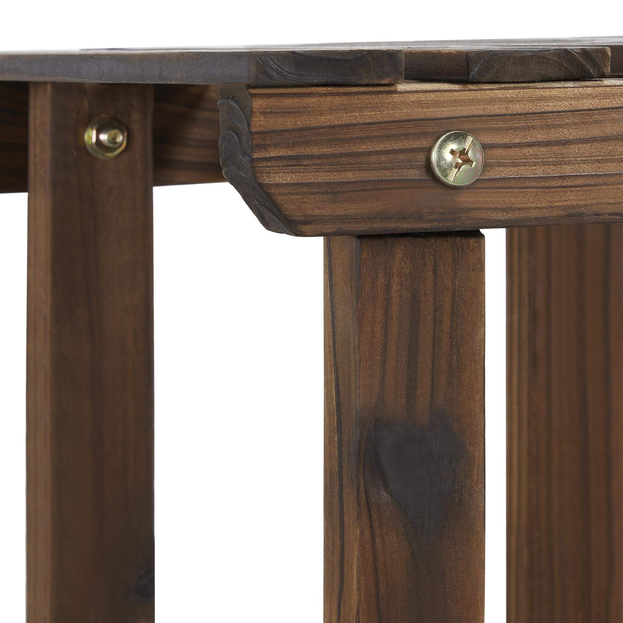 Yaheetech Pflanzenregal Holz, Blumenregal mit 4 Ebenen, Blumenständer Garten, Pflanzentreppe mehrstöckig, für Indoor Balkon Wohzimmer Outdoor Dekor 95x25x73 cm