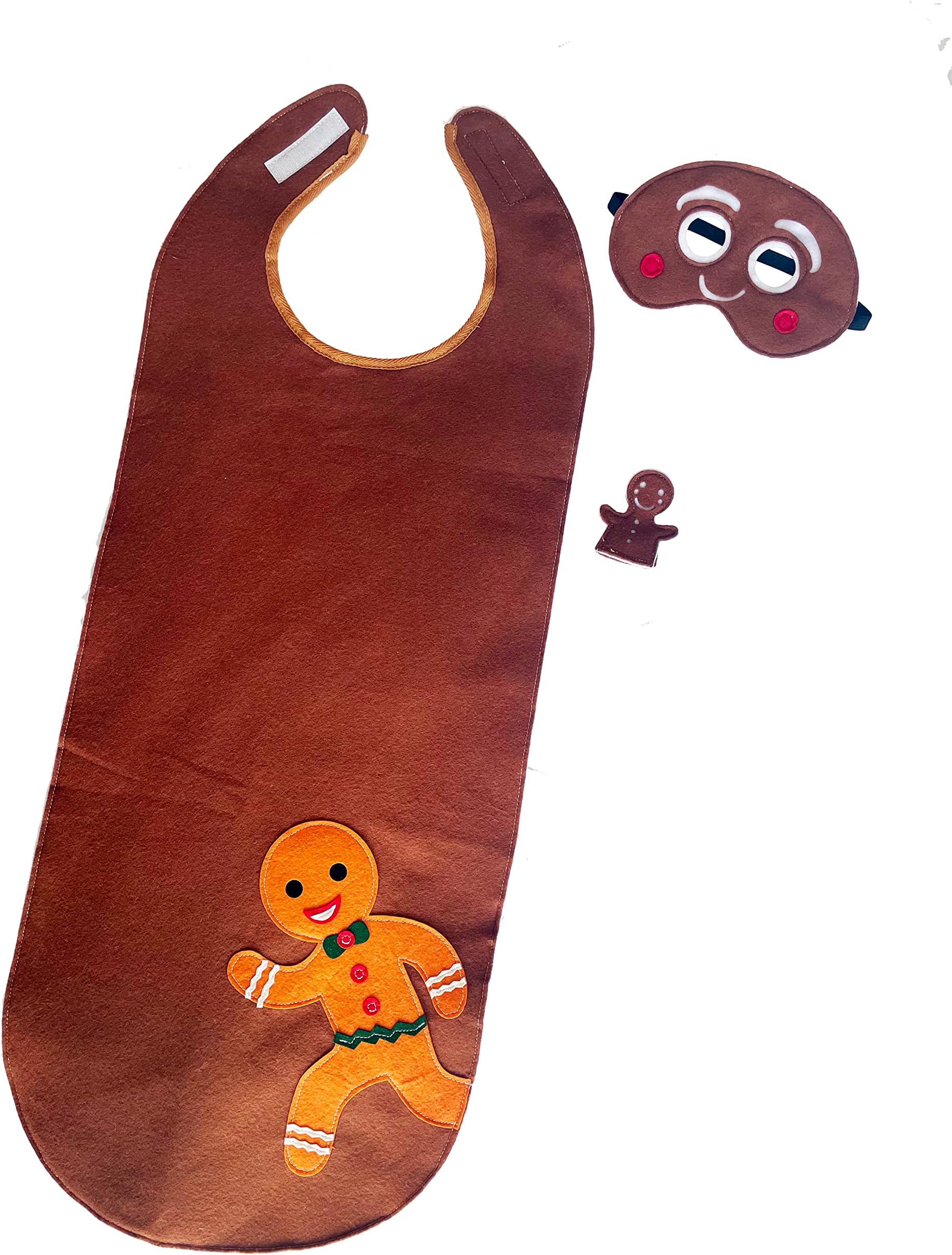 World Book Day Ginger Bread Man Costume for 3-12 year old