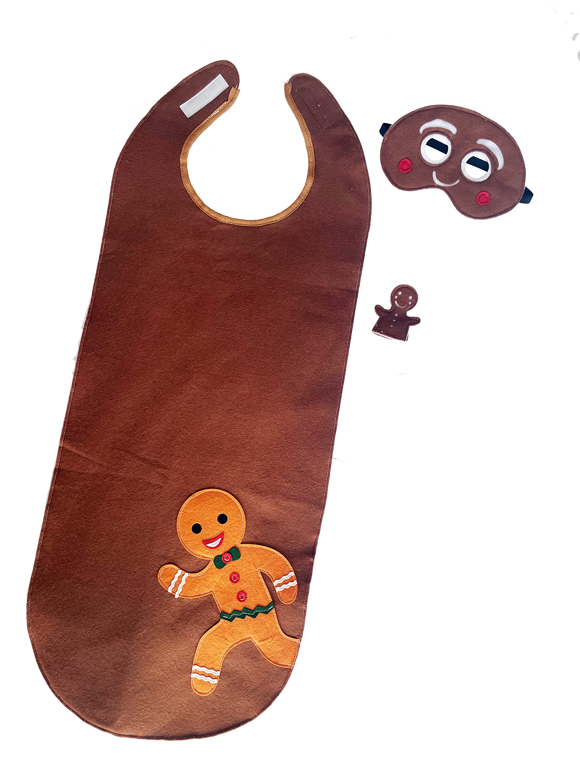 World Book Day Ginger Bread Man Costume for 3-12 year old
