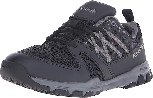 Reebok Rb424 Sublite Cushion Trabajo Seguridad Toe Zapato Atlético Blanco Industrial y Construcción