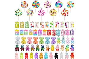 Lovely 70PCS Candy Charms Set for DIY Craft