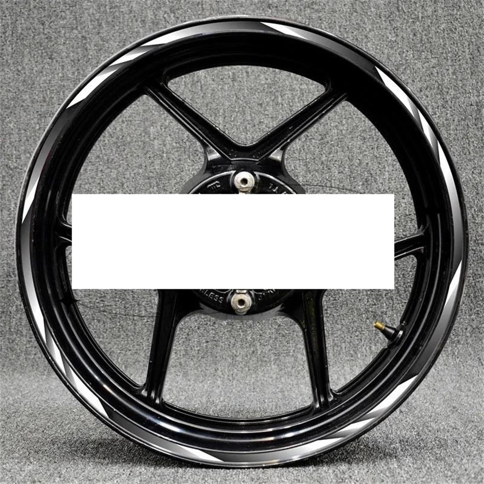 Motorcycle Wheel Stickers Reflective Decals Rims for Kawasaki ZR1200 ZR7S ZRX1100 ZRX1200(Style 3)