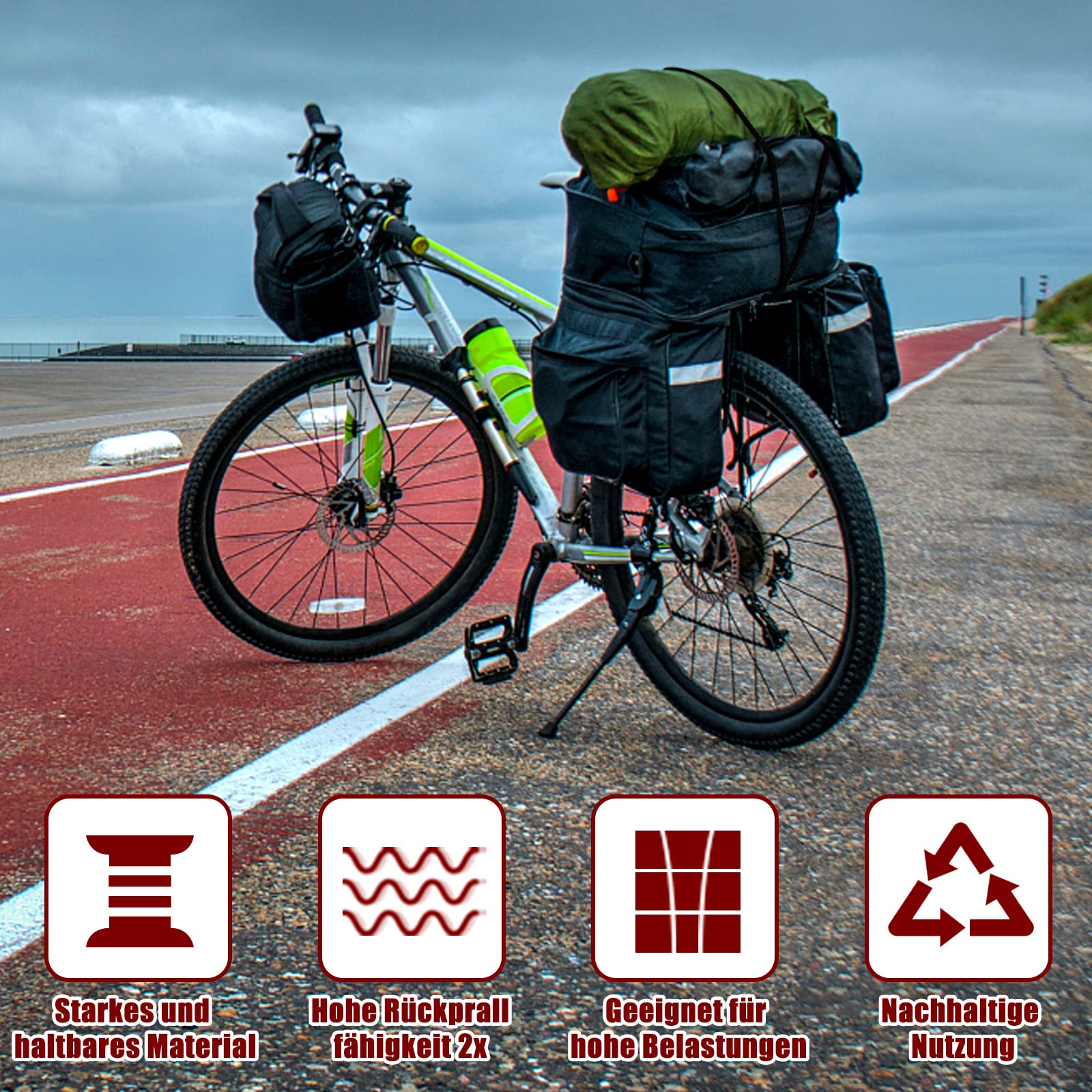 TaoTazon Lot De 14 Tendeurs Élastiques Avec Crochets - Sandows Multi-Tailles Pour Bâches, Vélos, Motos Et Voiture