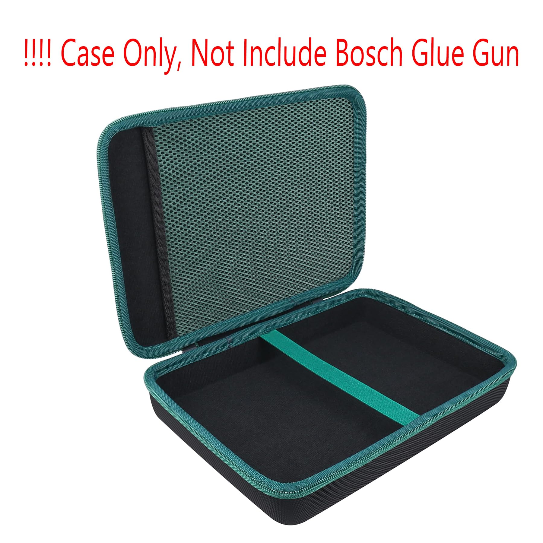 Aenllosi (Solo Custodia) Custodia Dura di Stoccaggio Compatibile con Bosch Home and Garden 603264503 Pkp 18-E, Borsa per Pistole a Colla Caldo，Stick Colla a Caldo Organizzatore, Nero