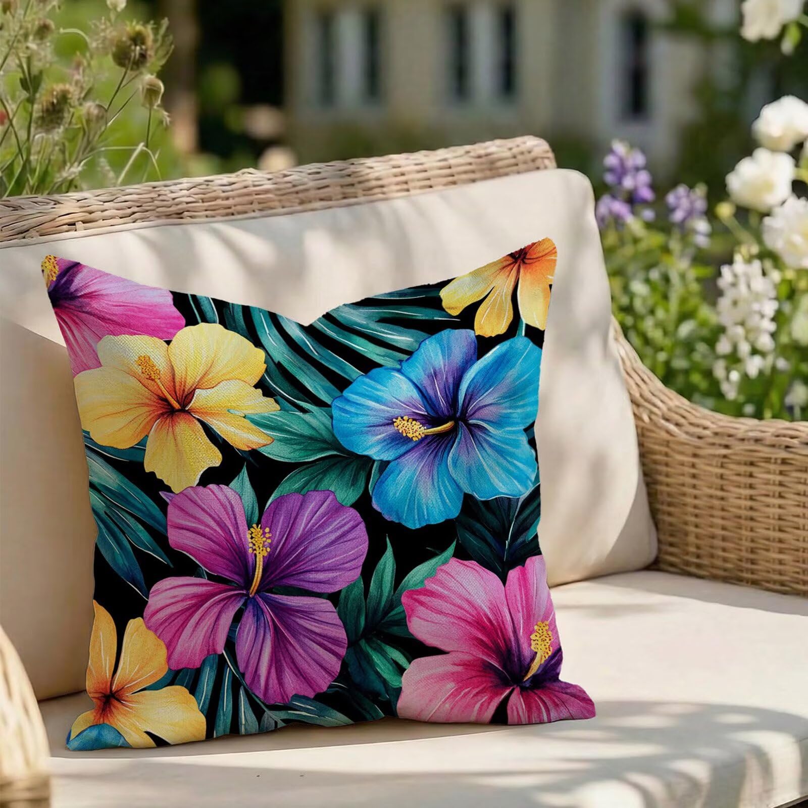Housses de coussin 80x80 cm imperméables pour sublimer votre canapé