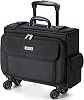 Rolling Laptop Bag 15.6 Inch Ballistic Nylon Wheel Briefcase for Men Women Professional Rolling Work Bag Underseat Carry-on Business Case 360 Spinner Wheels Accordion File Office Bag
