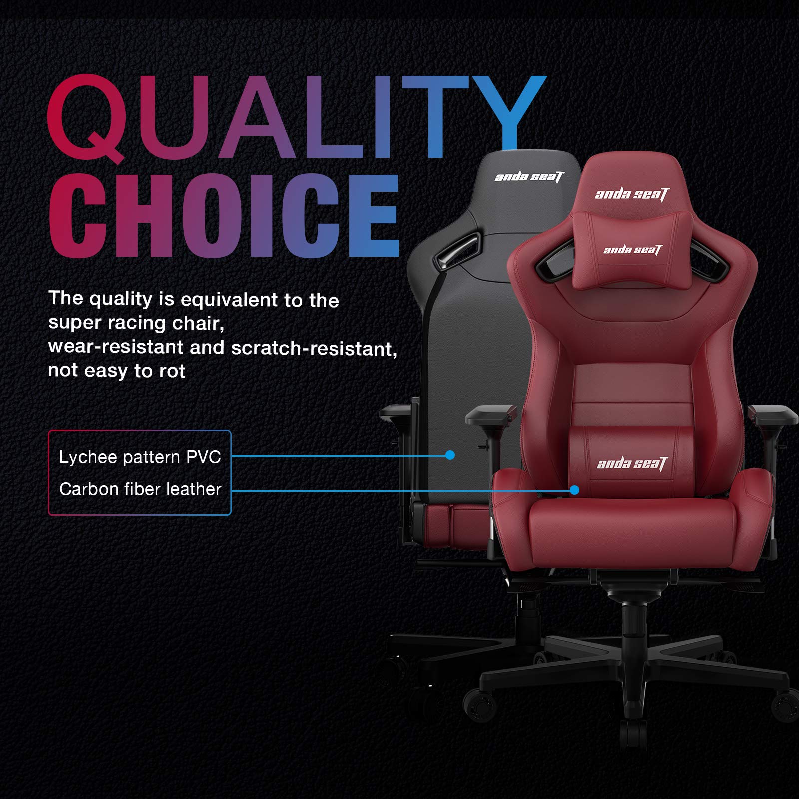 Anda Seat Kaiser 2 Gaming Chairs, Ergonomic XL Computer Office Chair