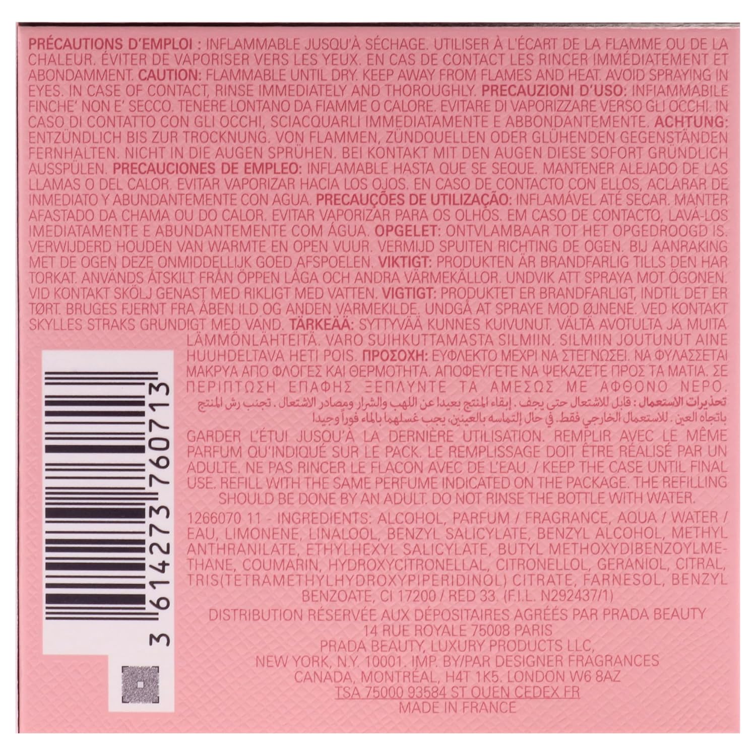 Prada Paradoxe by Prada for Women 1.0 oz Eau de Parfum Spray Refillable - Image 7