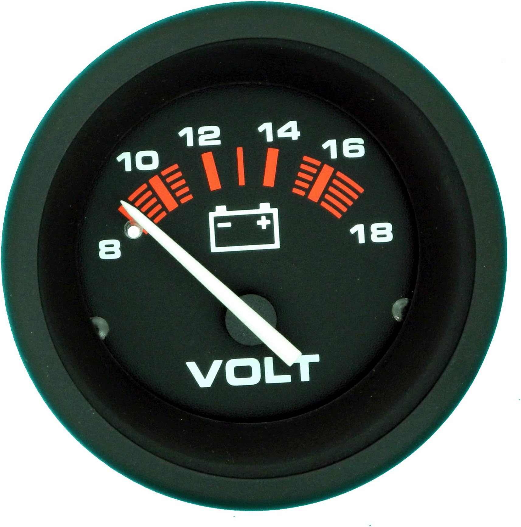 57901P Voltmeter - Amega 2", 8-18 VDC