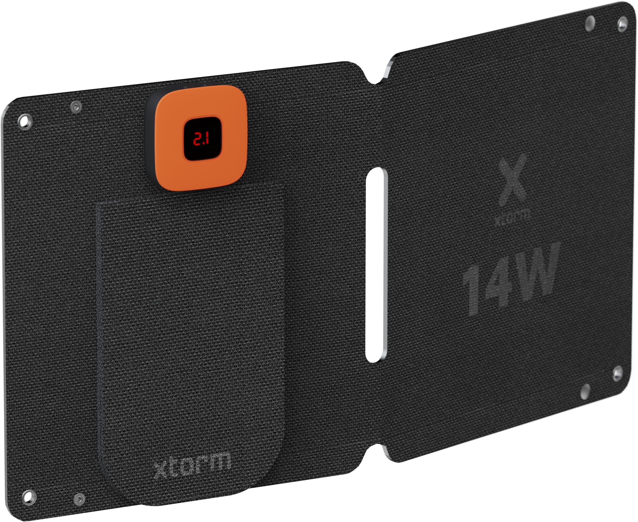 Xtorm SolarBooster, Panneau Solaire Portable 14W, Extérieur, Durable, Énergie Solaire, Flexible, Monocristallin, EFTE