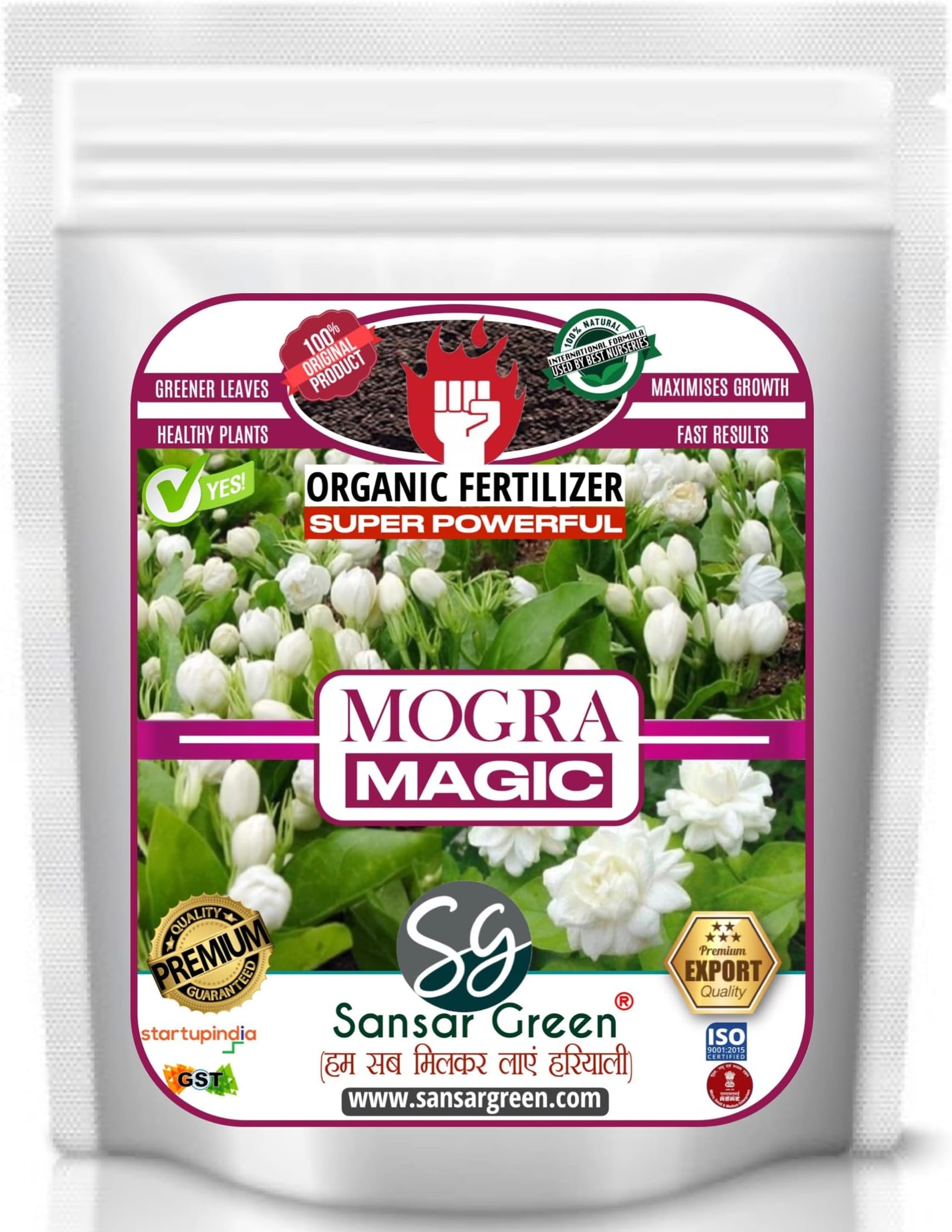Mogra Magic Fertilizer For Your Mogra Plant (400Gm),Powder