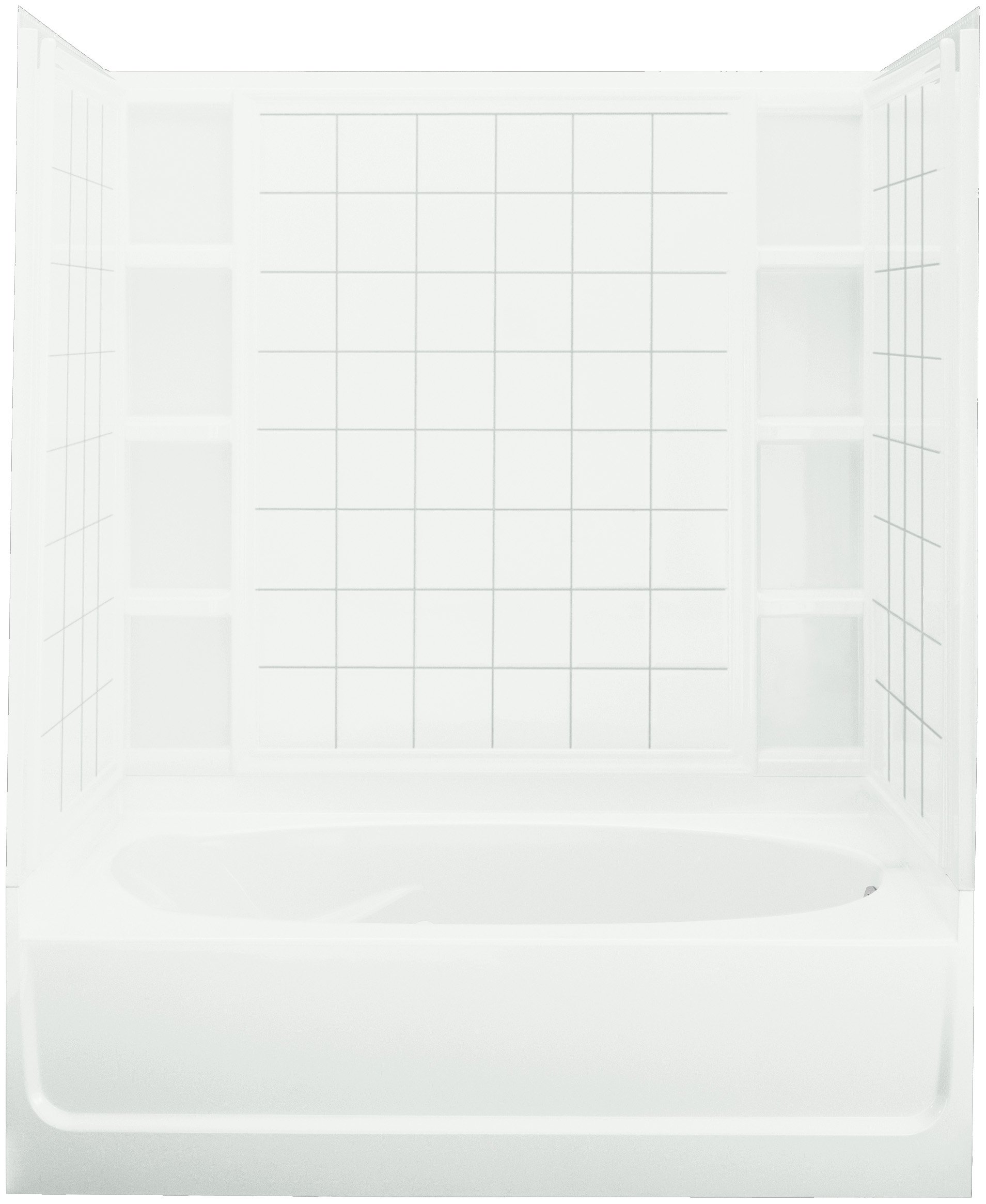 Amazon.com: STERLING 71110126-0 Ensemble Bath Tub and Shower