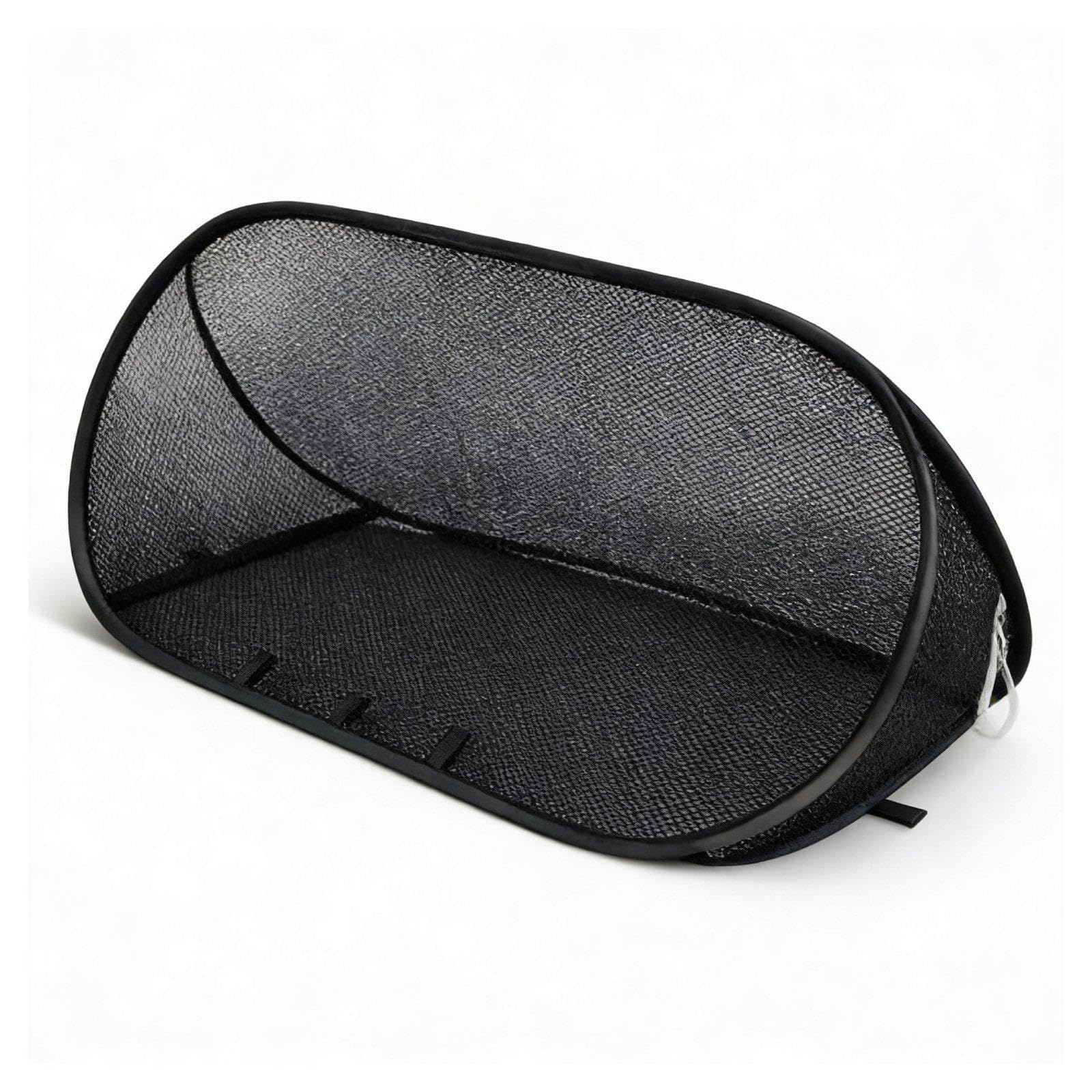 4 Piezas Plant Cover Tent para Barrera contra Aves Tela de Malla Transpirable Reutilizable con Función de Protección Vegetal Adecuada para Jardines Pa, Negro