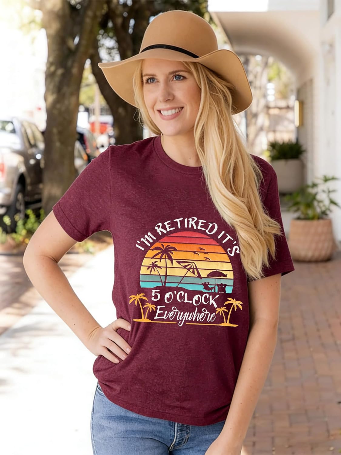 FYAPHION Retirement Shirts for Women 2026 Retired Gifts Funny Retirement Gift Tshirts for Mom Grandma Teacher - Image 2