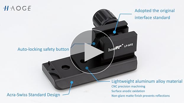 Amazon.com : Haoge LF-N72 Lens Collar Replacement Foot