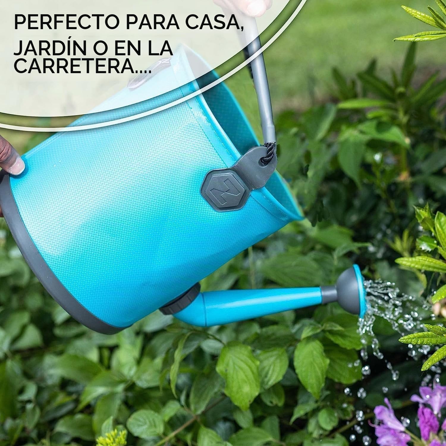 Colapz Regadera Plegable 7L y Cubo 9L para Camping y Jardín | Riega tus plantas o llena depósitos fácilmente con una solución compacta y práctica