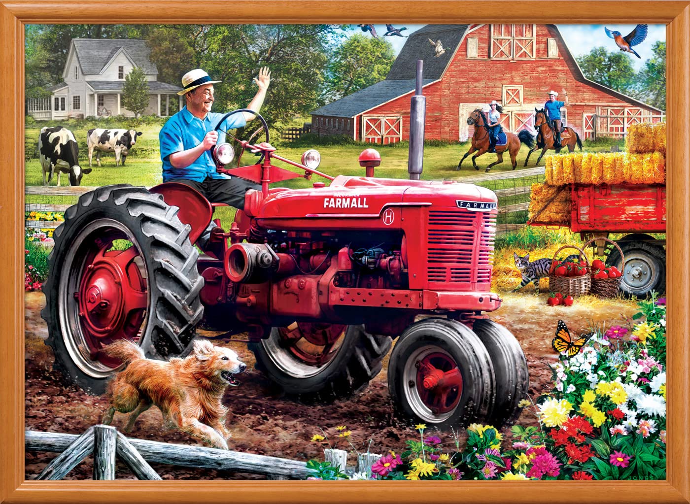 Masterpieces Puzzle 1000 elementów dla dorosłych, rodziny lub dzieci - powrót do domu - 49 cm x 68 cm