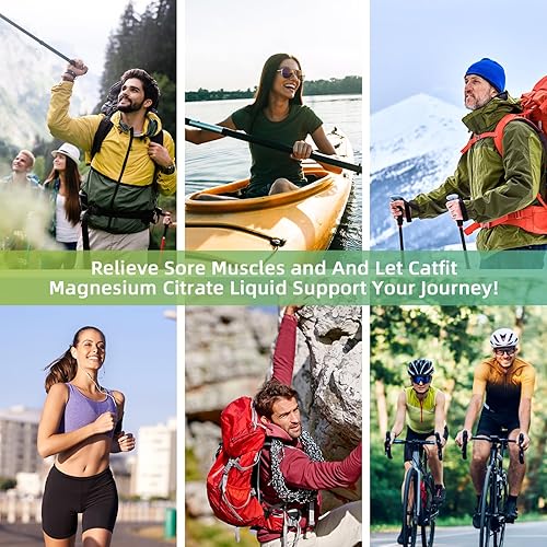 Miniatura 7 de Suplemento líquido de citrato de magnesio (10 onzas líquidas), bebida compleja de magnesiosolución oral con vitamina B, zinc, sodio y bromelina para