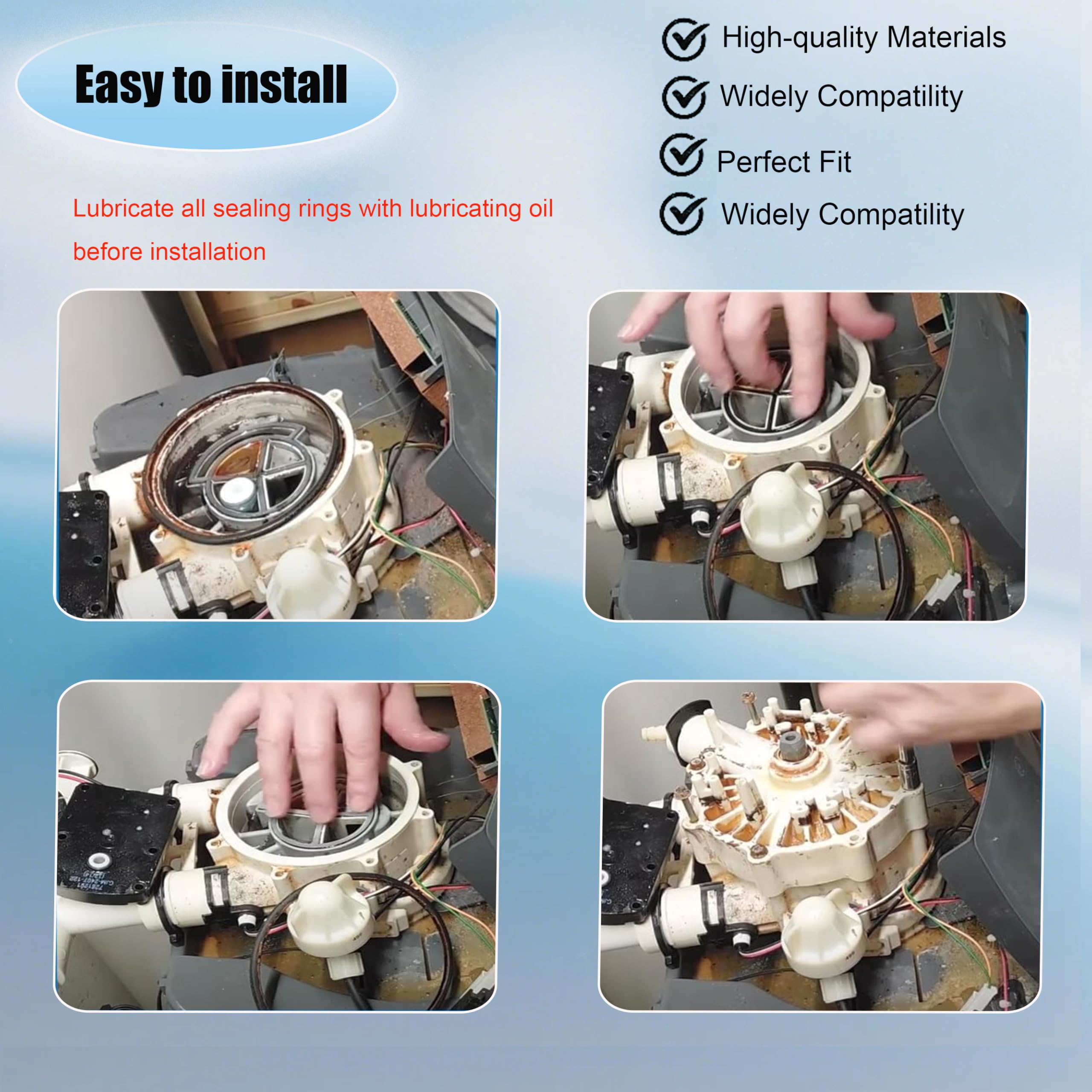 Water Softener Seal Kit - Yomaray 7185487 -3
