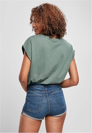 Urban Classics Womens Ladies Extended Shoulders Tee