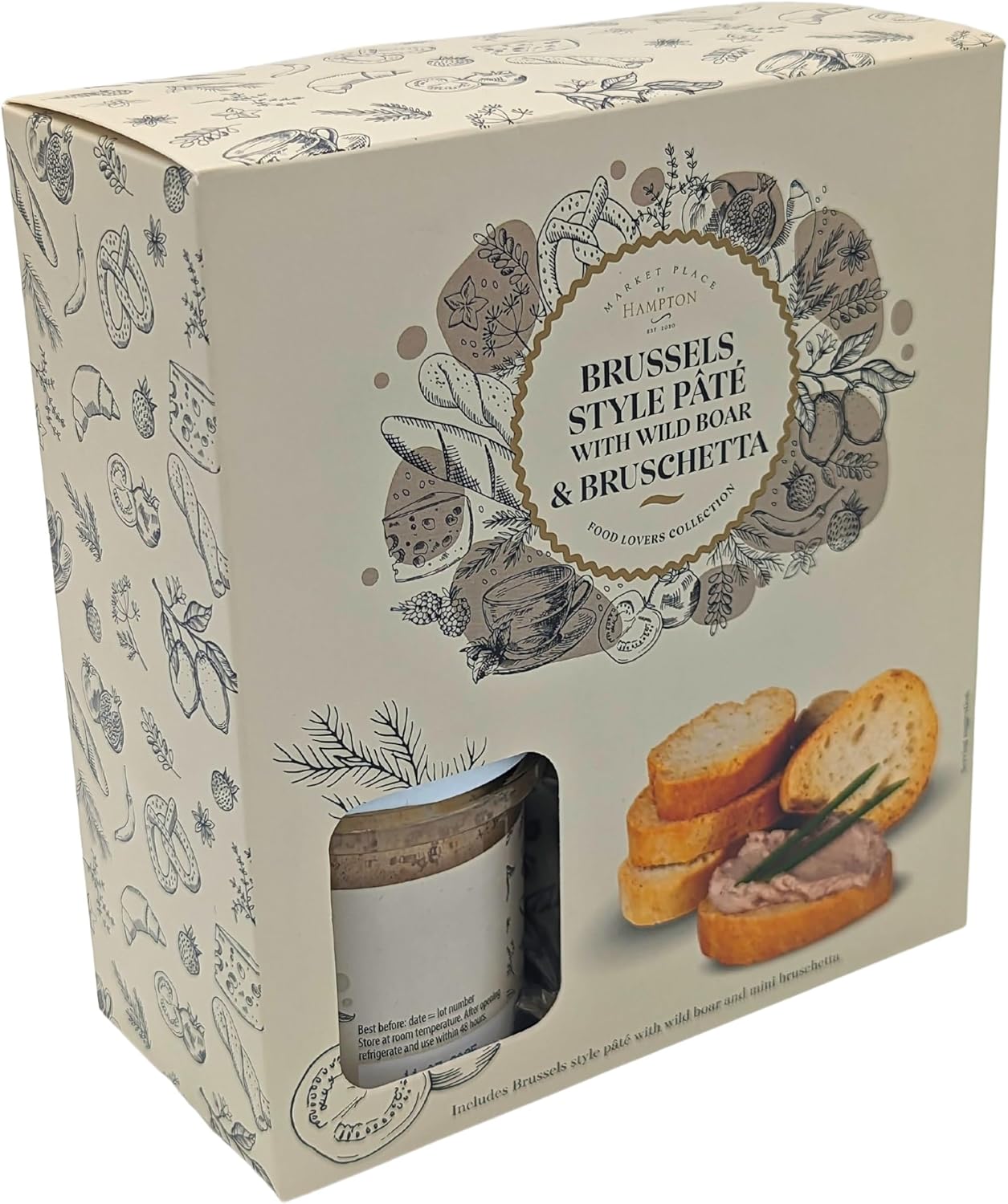 Christmas Eve Box Fillers Brussels Style Pâté With Wild Boar And Mini