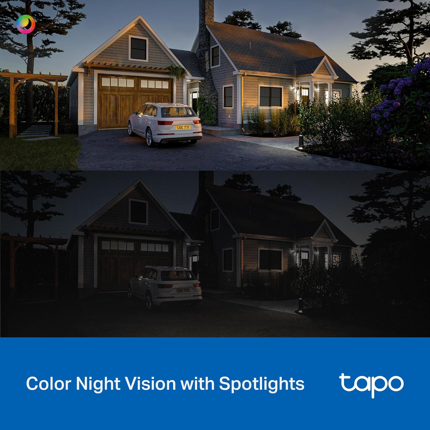 Tapo 3K 5MP Pan/Tilt Indoor/Outdoor Security Camera, Free Person/Vehicle/Baby Cry Detect & 360° Motion Track, Color Night, SD/Cloud, Wrks w/Alexa & Google Home, 2.4 GHz WiFi, HybridCam 360 - Image 11