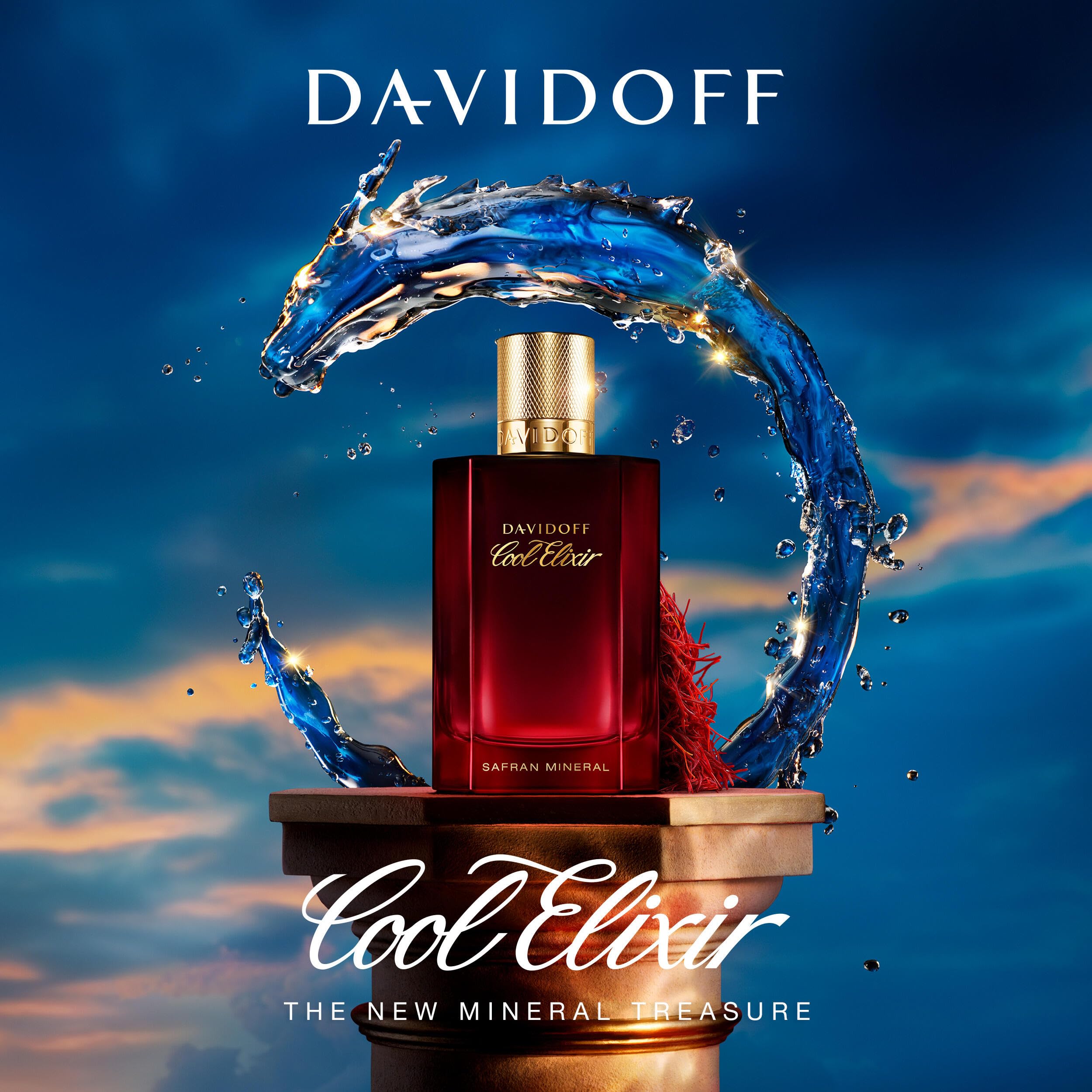 Davidoff Cool Elixir Safran Mineral Eau de Parfum für Herren