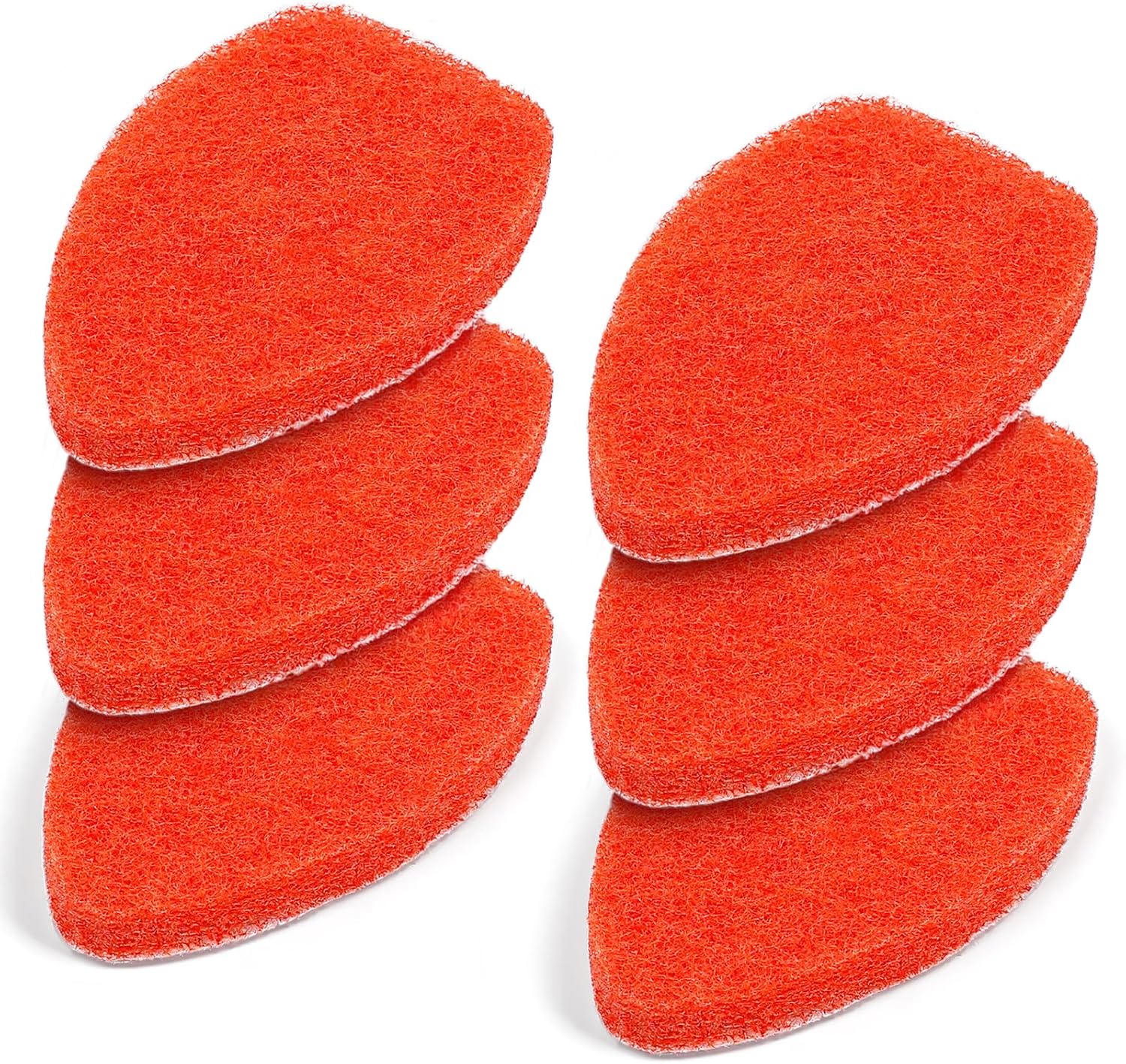 Bathtub Scrubber with Long Handle - Shower Scrub Brush with 8 Replacement Scouring Pads, Bathroom Cleaning Brush for Tub, Tile, Floor