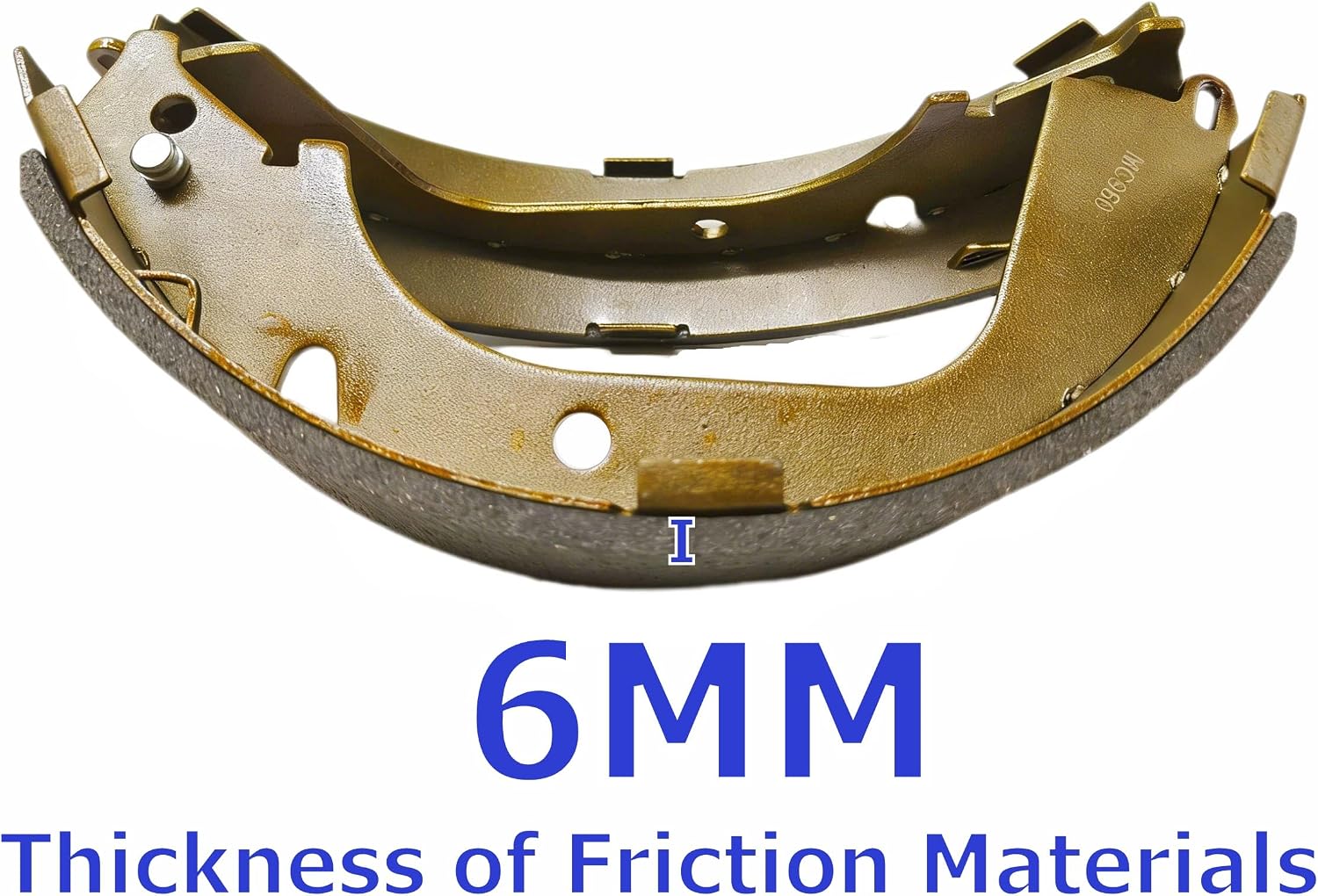 Rear Drum Brake Shoes for Chevrolet Silverado 1500 GMC Sierra 1500 MC960 | Classic 2009 2010 2011 2012 2013 (2008 Models Using Hold Down Pins) Chevy 960 Brakes Drums Master Chen