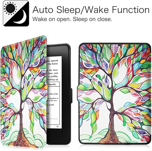 Vista 106 de Funda para Kindle Paperwhite Fintie SmartShell Negro