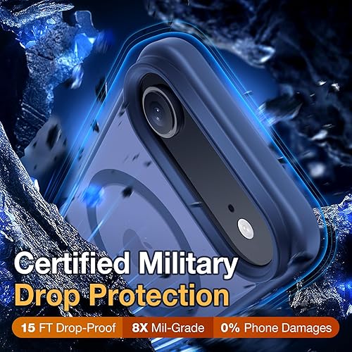 Miniatura 319 de Funda para iPhone 12, a prueba de golpes, para iPhone 12 Pro, protección contra caídas de grado militar, parte trasera dura, delgada, translúcida