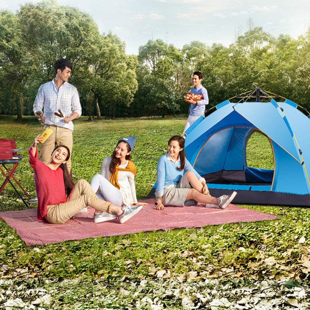 Tienda de campaña para Exteriores, Ocio, Camping Familiar, Resistente a la Lluvia, Totalmente automática, para 2 o 3 Personas.