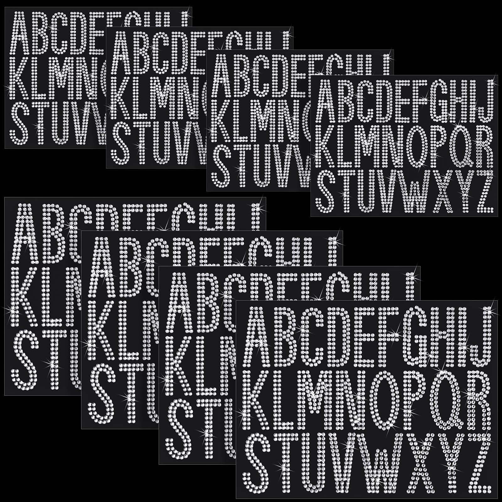 Lettres alphabet paillettes pour décoration de mariage et fête de remise de diplôme