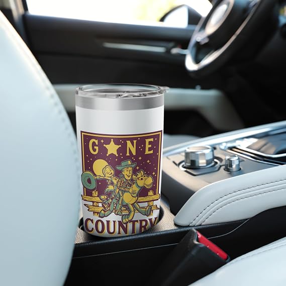 Disney and Pixar's Toy Story Woody & Jessie Gone Country Stainless Steel Insulated Tumbler